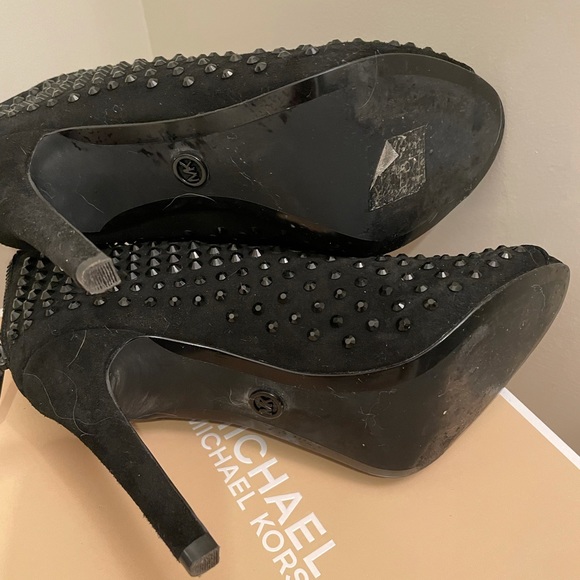 Michael Michael Kors Women's Blaze Open Toe Bootie - Picture 4 of 7